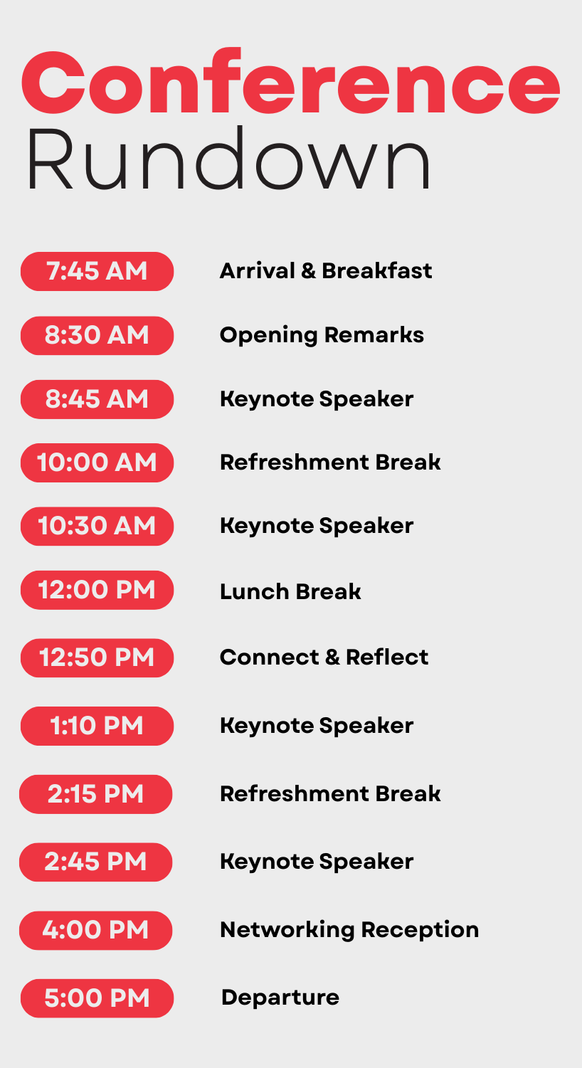 Connex Conference Rundown